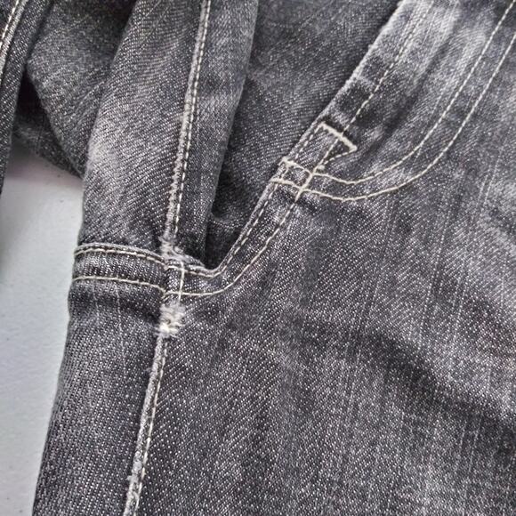 7 For All Mankind Black Flare Jeans - Picture 10 of 10